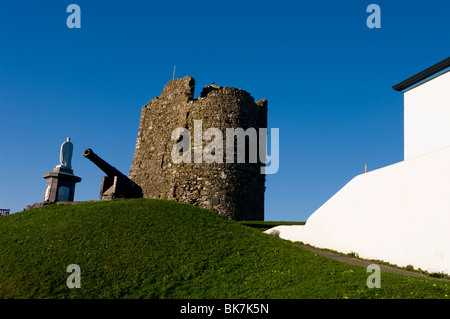 Tenby Burg, Dyfed, Wales, Vereinigtes Königreich, Europa Stockfoto