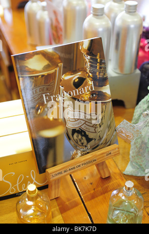 Frankreich-Cote d ' Azur Provence Eze Fragonard Parfum Fabrik und Museum Produkte auf dem Display zum Verkauf in der Factory store Stockfoto