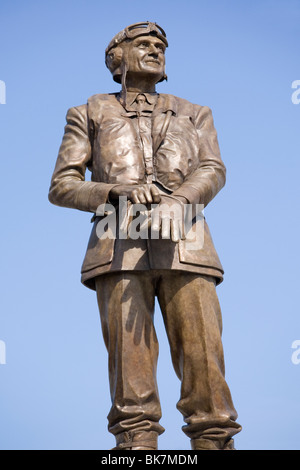 England London Sir Keith Park Statue, Trafalgar square Stockfoto