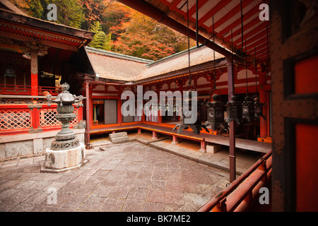 Tanzan-Jinja Schrein Nara Stockfoto