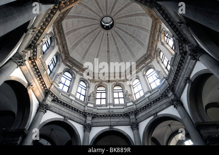 Detail, Interieur, Kirche Santa Maria della Salute, Venedig, Veneto, Italien, Europa Stockfoto