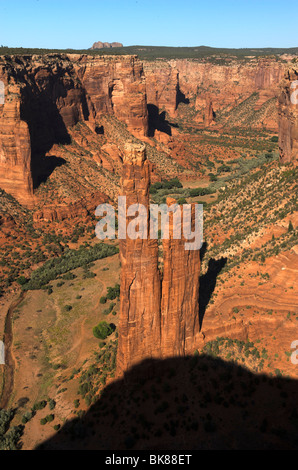 Spider Rock, Canyon de Chelly, Arizona, USA Stockfoto