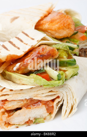 Tortilla-wrap Stockfoto