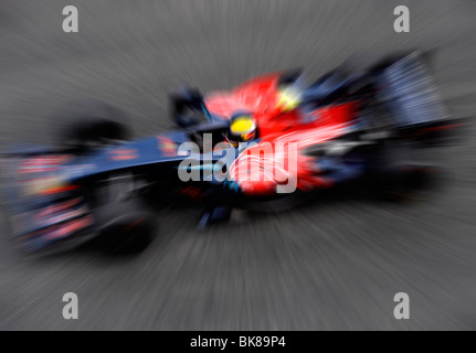 Formel 1 Rennwagen Stockfoto