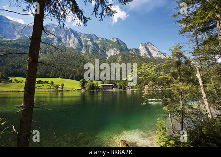 Reiteralpe Bergen am See Hintersee, Ramsau, Berchtesgadenener Alpen, obere Bayern, Bayern, Deutschland, Europa Stockfoto