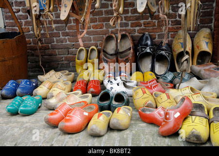 Holländische Holzschuhe, Delft, Niederlande, Europa Stockfoto