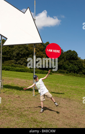 Ich bin hier gefundenen Kinder verloren. VOLL-MODELL VERÖFFENTLICHT Stockfoto