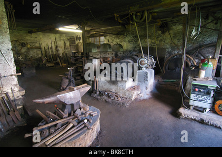 Schmied in Wertach, Allgäu, Bayern, Deutschland, Europa Stockfoto