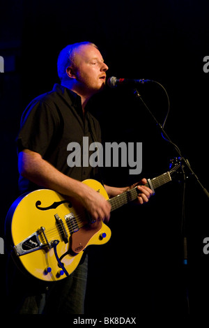 Der britische Sänger und Songwriter Malcolm Middleton in die Schueuer live Konzert Halle Luzern, Schweiz Stockfoto