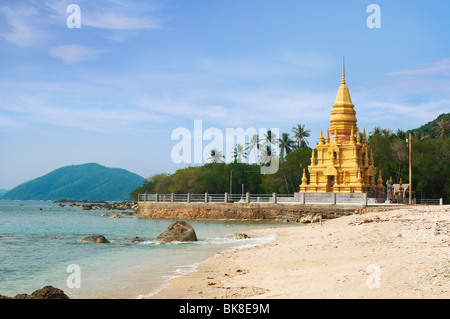 Chedi Laem Sor Pagode auf Ko Samui Insel, Thailand, Asien Stockfoto