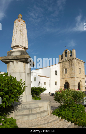 Kathedrale von Faro, Algarve, Portugal, Europa Stockfoto