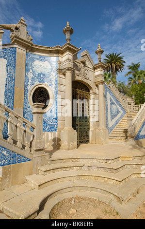 Palast in Estoi, Algarve, Portugal, Europa Stockfoto