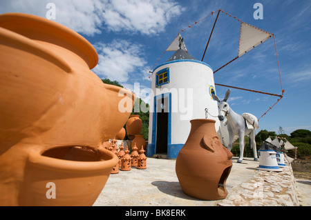 Souvenir-Shop in der Nähe von Sagres, Algarve, Portugal, Europa Stockfoto