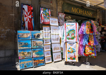 Souvenirs in Valletta, Malta, Europa Stockfoto