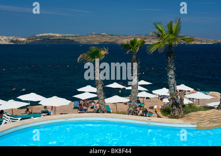 Dolmen Resort in Qawra, Malta, Europa Stockfoto