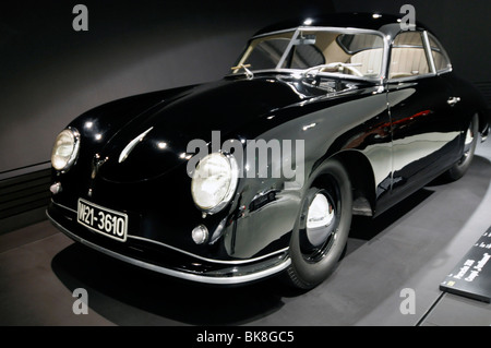 Porsche 356 Coupe, Ferdinand, Neues Porschemuseum, neue Porsche-Museum, 2009, Stuttgart, Baden-Württemberg, Deutschland, Europa Stockfoto