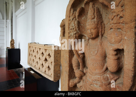 Asien, Südasien, Sri Lanka, Colombo, Cinnamon Gardens, Relikte von Polonnaruwa Periode im Nationalmuseum Stockfoto