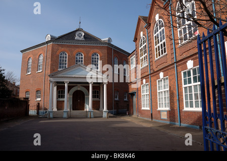 Achteck unitarische Kapelle, Norwich, Norfolk, Großbritannien Stockfoto