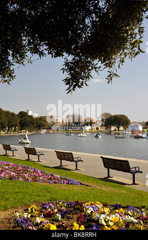 Kanu See Southsea england Stockfoto