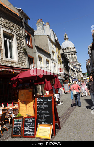 Boulogne Sur Mer (62): die Altstadt Stockfoto