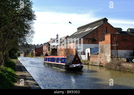 Der Oxford Canal bei Banbury, Oxfordshire, England, UK Stockfoto