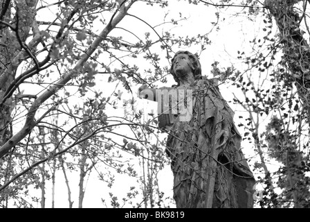 Abney Park Cemetery, Stoke Newington, London Stockfoto