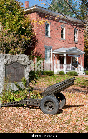 Granville Krieg-Denkmal, Granville, Vermont, New England, USA Stockfoto