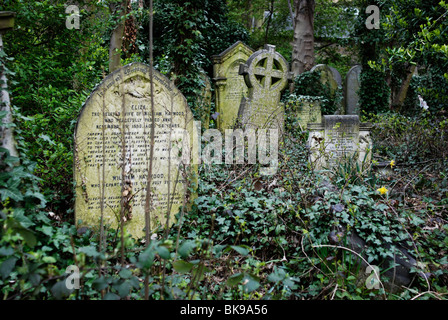 Abney Park Cemetery, Stoke Newington, London Stockfoto