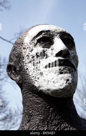 Yorkshire Sculpture Park; Elisabeth Frink Sculpture; Stockfoto