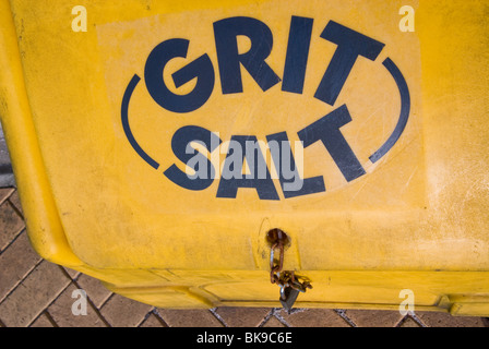 Grit Salz bin gesperrt Stockfoto