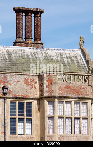 Frühling-Szene in Felbrigg Hall, in der Nähe von Cromer in Norfolk.  NB-Aufnahmen von öffentlichen Fußweg (Weber Weg). Stockfoto