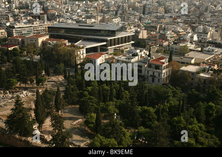 Neue Akropolis-Museum in Athen, Griechenland. Stockfoto