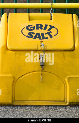 Grit Salz bin gesperrt Stockfoto