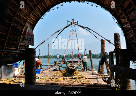 Chinesische Netz von Kochi Stockfoto