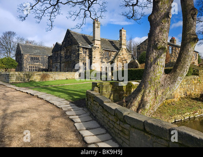 Oakwell Hall, die Inspiration für "Fieldhead" in The Roman "Shirley" von Charlotte Bronte, Birstall, Batley, West Yorkshire, Großbritannien Stockfoto