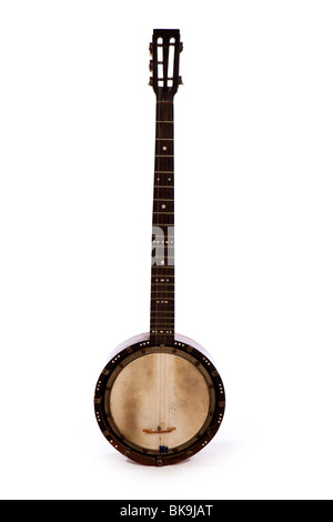 Musikinstrumente, antike 5 Zeichenkette Zither Banjo, z. B. durch Temlett Stockfoto