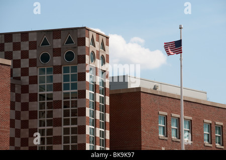 Schule 8-Roberto Clemente, Rochester NY USA Stockfoto