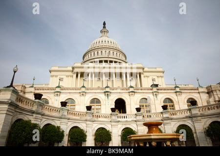 Weitwinkelaufnahme des Kapitol Capitol Hill Washington DC USA Stockfoto