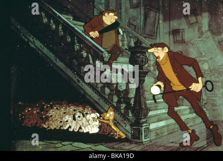 101 DALMATINER (ANI - 1961) ANIMIERTE CREDIT DISNEY OOD 003 Stockfoto