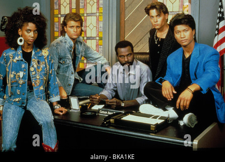 21 JUMP STREET (TV) JUDY HOFFS, PETER DE LUISE, STEVEN WILLIAMS, MICHAEL JACKSON, DUSTIN NGUYEN TWJS 010 Stockfoto