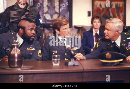 DAS A-TEAM (TV - 1983) HERR T, DIRK BENEDICT, GEORGE PEPPARD ATM 002 Stockfoto