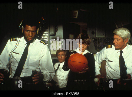 FLUGZEUG (1980) KAREEM ABDUL-JABBAR, ROSSIE HARRIS, PETER GRAVES AIR 004 Stockfoto