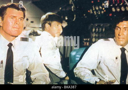 FLUGHAFEN (1970) BARRY NELSON, GARY COLLINS, DEAN MARTIN PILOTEN, COCKPIT AIPT 022 Stockfoto