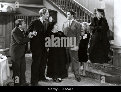 ARSENIC AND OLD LACE (1944) PETER LORRE, RAYMOND MASSEY, JOSEPHINE HULL, CARY GRANT, PRISCILLA LANE, JEAN ADAIR AOL 002P Stockfoto