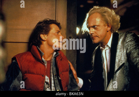 ZURÜCK IN DIE ZUKUNFT (1985) MICHAEL J. FOX, CHRISTOPHER LLOYD BTF 081 Stockfoto