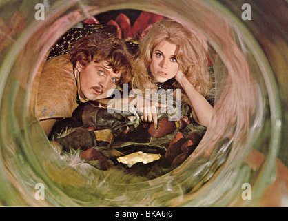 BARBARELLA (1967) DAVID HEMMINGS, DILDANO, JANE FONDA, BARBARELLA BRB 008FOH Stockfoto