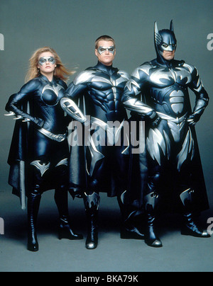 BATMAN & ROBIN (1997)-BATMAN UND ROBIN (ALT) ALICIA SILVERSTONE, CHRIS O' DONNELL, GEORGE CLOONEY BARO 097 Stockfoto