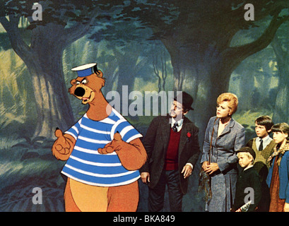 BEDKNOBS UND BROOMSTICKS (1971) DAVID TOMLINSON, ANGELA LANSBURY, ROY SNART, IAN WEIGHILL, CINDY O' CALLAGHAN BKBS 008FOH Stockfoto