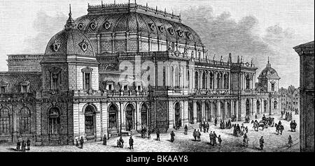 Geografie/Reisen, Deutschland, Frankfurt am Main, neue Börse, Baujahr von 1870-1879, Stockfoto