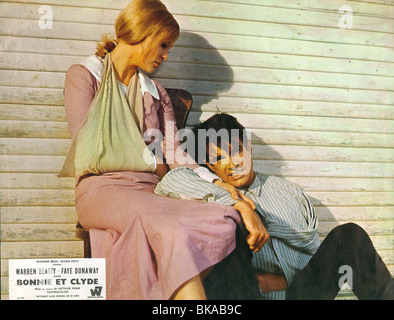 BONNIE UND CLYDE (1967) FAYE DUNAWAY, WARREN BEATTY BAC 003FOH Stockfoto